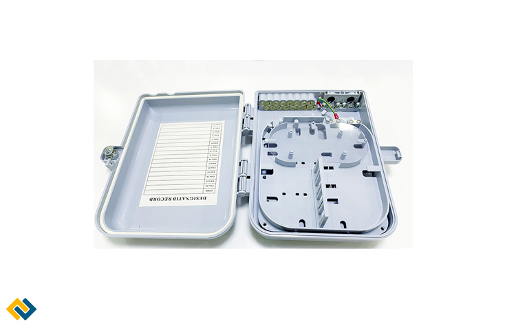 Hộp phối quang treo ngoài trời ODF 16FO/ 16Core, Hộp ODF 16FO ngoài trời giá rẻ